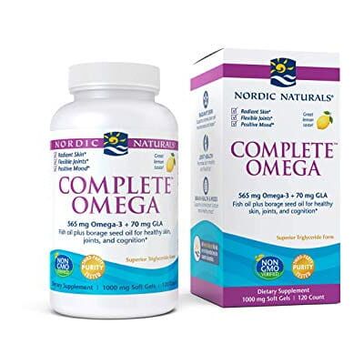 Nordic Naturals Complete Omega 1000 mg Cytryna - Suplement oleju rybiego omega-3 Nordic Naturals Complete Omega 1000 mg Cytryna - Suplement oleju rybiego omega-3