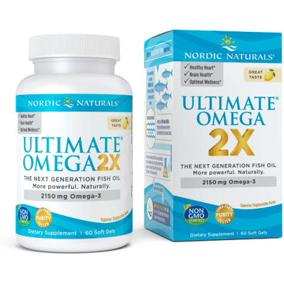 Ultimate Omega 2X 60 kapsułek Nordic Naturals Ultimate Omega 2X 60 kapsułek Nordic Naturals