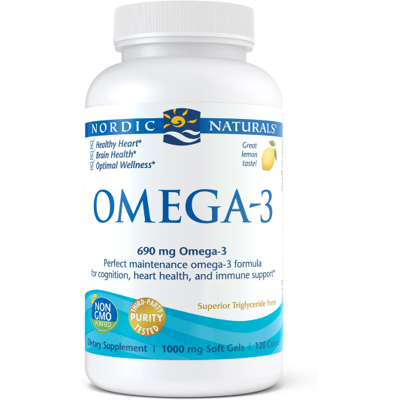 Nordic Naturals Omega-3 Cytryna 690mg - Olej z ryb Nordic Naturals Omega-3 Cytryna 690mg - Olej z ryb