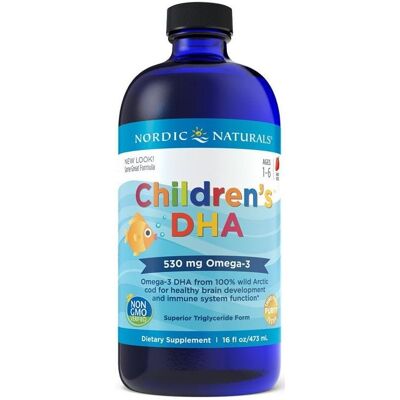 Nordic Naturals 530mg Omega-3 Truskawka - Płynny Suplement Nordic Naturals 530mg Omega-3 Truskawka - Płynny Suplement