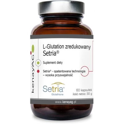 Kenay L-glutation Setria Suplement - 60 Kapsułek Kenay L-glutation Setria Suplement - 60 Kapsułek