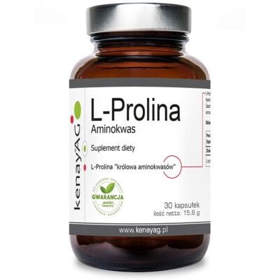 Kenay L-Proline Suplement - 60 Kapsułek Kenay L-Proline Suplement - 60 Kapsułek
