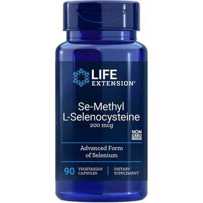Life Extension Se-Methyl L-Selenocysteine - 200 mcg - 90 Wegetariańskich Kapsułek Life Extension Se-Methyl L-Selenocysteine - 200 mcg - 90 Wegetariańskich Kapsułek
