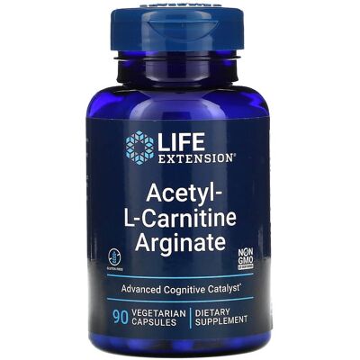 Life Extension Acetyl-L-Carnitine Arginate - Suplement diety - 90 Kapsułek Life Extension Acetyl-L-Carnitine Arginate - Suplement diety - 90 Kapsułek