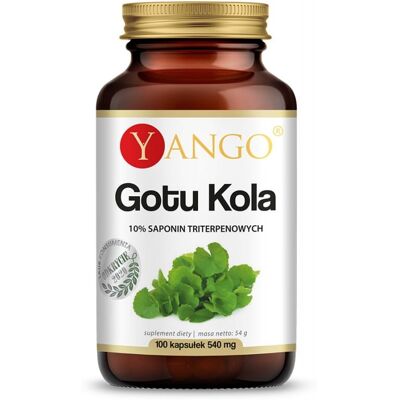 YANGO Ekstrakt z Centella Asiatica 10% Saponin - Suplement YANGO Ekstrakt z Centella Asiatica 10% Saponin - Suplement