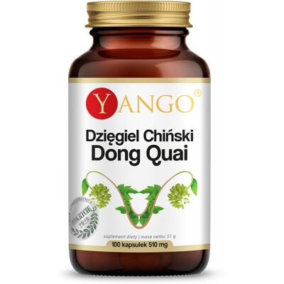 Dzięgiel Chiński Dong Quai 100 kapsułek Yango Dzięgiel Chiński Dong Quai 100 kapsułek Yango