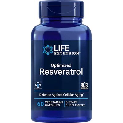 Life Extension Optymalizowany Resveratrol Elite - Wsparcie Serca i Mózgu Life Extension Optymalizowany Resveratrol Elite - Wsparcie Serca i Mózgu