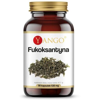 YANGO Fucoxanthin - 90 Kapsułek Suplement diety YANGO Fucoxanthin - 90 Kapsułek Suplement diety