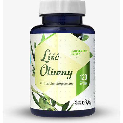 Liść Oliwny 120 kapsułek HEPATICA Liść Oliwny 120 kapsułek HEPATICA