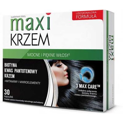Maxi krzem 30 kapsułek COLFARM Maxi krzem 30 kapsułek COLFARM