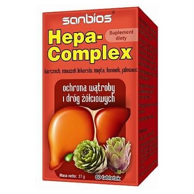 SANBIOS Hepa-Complex 60tabl. SANBIOS Hepa-Complex 60tabl.