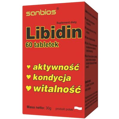 SANBIOS Libidin 60 tabl. SANBIOS Libidin 60 tabl.