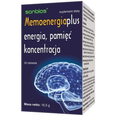 SANBIOS Memoenergiaplus 30 tabl. SANBIOS Memoenergiaplus 30 tabl.