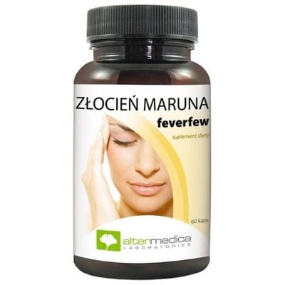 Złocień maruna feverfew 60kaps. ALTER MEDICA Złocień maruna feverfew 60kaps. ALTER MEDICA