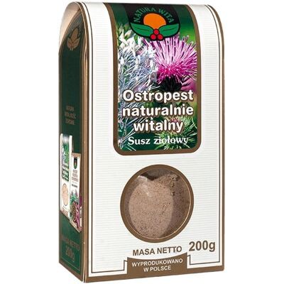 NATURA WITA NATURA-WITA Ostropest naturalnie witalny 200g NATURA WITA NATURA-WITA Ostropest naturalnie witalny 200g