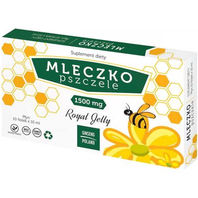 Gelée Royale GINSENG - Wsparcie Serca 1500mg Gelée Royale GINSENG - Wsparcie Serca 1500mg