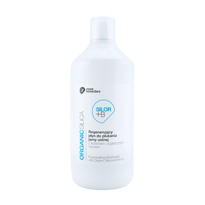 Invex Remedies Silor + B regenerujące płyn do płukania ust z organicznym krzemem i borem - 1000ml Invex Remedies Silor + B regenerujące płyn do płukania ust z organicznym krzemem i borem - 1000ml