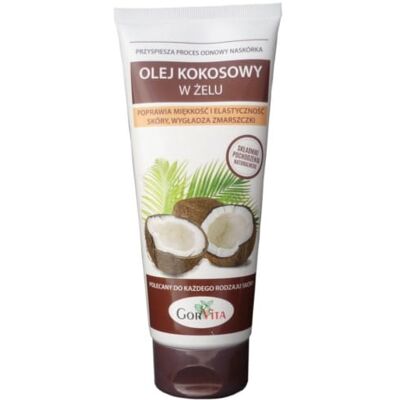 Gorvita Olej Kokosowy W Żelu 200 Ml zmarszczki Gorvita Olej Kokosowy W Żelu 200 Ml zmarszczki