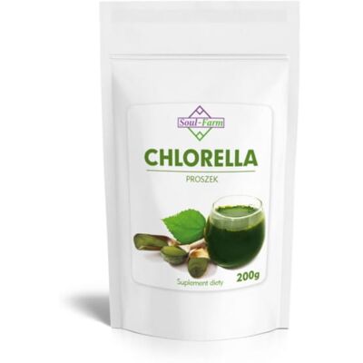 Proszek z Chlorella Soul Farm - Wegan i Czysty Suplement Proszek z Chlorella Soul Farm - Wegan i Czysty Suplement
