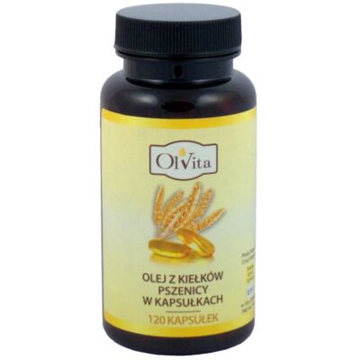 Olvita Olej z kiełków pszenicy - 120 kapsułek Olvita Olej z kiełków pszenicy - 120 kapsułek