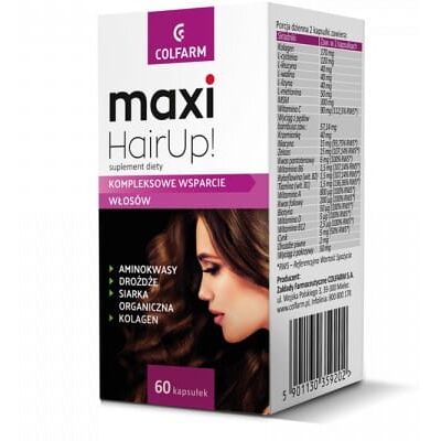 COLFARM Maxi Wsparcie Włosów - Suplement diety COLFARM Maxi Wsparcie Włosów - Suplement diety