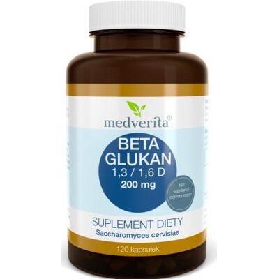 Medverita Beta Glucan 200 MG - Suplement diety Medverita Beta Glucan 200 MG - Suplement diety