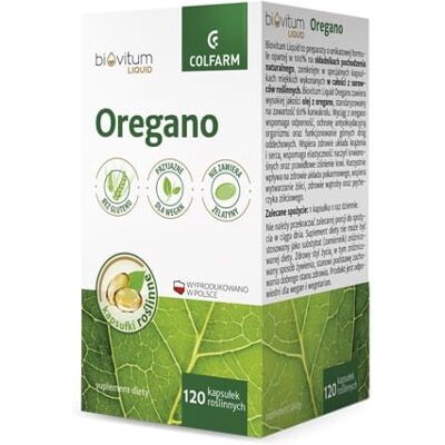 Colfarm Biovitum Liquid Oregano 120 kap Colfarm Biovitum Liquid Oregano 120 kap