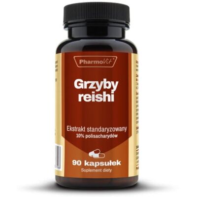 Ekstrakt grzybów Reishi - 90 Kapsułek - Wspiera układ odpornościowy Ekstrakt grzybów Reishi - 90 Kapsułek - Wspiera układ odpornościowy