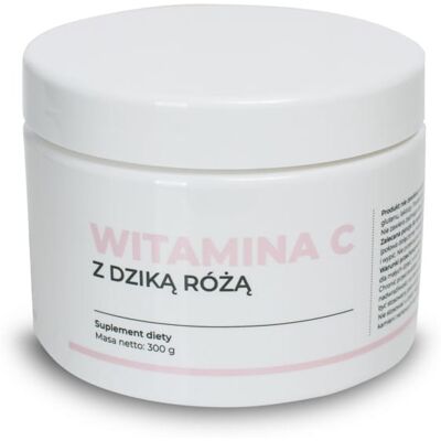 Visanto Witamina C z Dzikiej Róży 300g - Suplement Visanto Witamina C z Dzikiej Róży 300g - Suplement