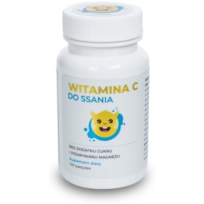 Visanto Witamina C dla dzieci - 100 tabletek Visanto Witamina C dla dzieci - 100 tabletek