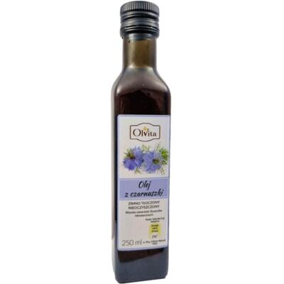 Olej z czarnuszki Olvita - 250ml - Olej Olej z czarnuszki Olvita - 250ml - Olej