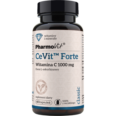 CeVit™ Forte Witamina C 1000 mg 60 kaps Vcaps® Classic Pharmovit CeVit™ Forte Witamina C 1000 mg 60 kaps Vcaps® Classic Pharmovit