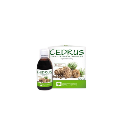 Cedrus 100ml. Olej z orzechów cedrowych ALTER MEDICA Cedrus 100ml. Olej z orzechów cedrowych ALTER MEDICA