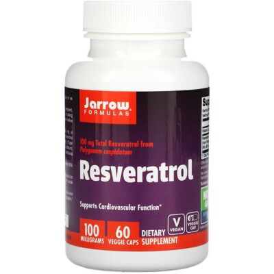 Jarrow Formulas Resveratrol 100mg - Suplement diety Jarrow Formulas Resveratrol 100mg - Suplement diety