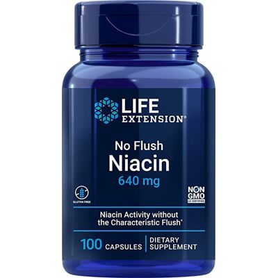 Life Extension Niacyna Bez Rumieńca 640-800mg - Suplement diety Life Extension Niacyna Bez Rumieńca 640-800mg - Suplement diety