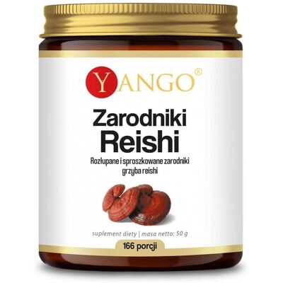 Yango spory reishi - 50 g Suplement diety BI7715 Yango spory reishi - 50 g Suplement diety BI7715
