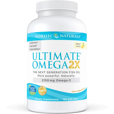 NORDIC NATURALS Ultimate Omega 2x, 2150mg, Cytryna - Suplement diety NORDIC NATURALS Ultimate Omega 2x, 2150mg, Cytryna - Suplement diety