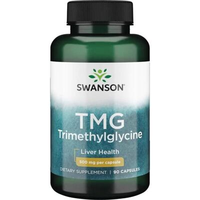 Swanson Trimetilglicyna 500mg Kapsułki - suplement Swanson Trimetilglicyna 500mg Kapsułki - suplement