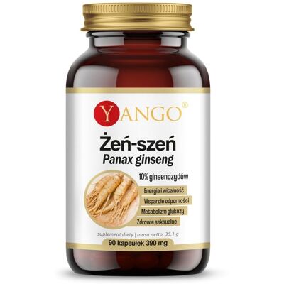 Yango Żeń-szeń właściwy (90 kaps.) Yango Żeń-szeń właściwy (90 kaps.)