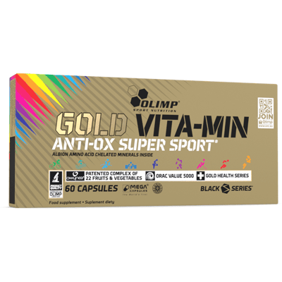 Olimp Nutrition Gold VITA-MIN anti-OX super sport - 60 kapsułek Olimp Nutrition Gold VITA-MIN anti-OX super sport - 60 kapsułek