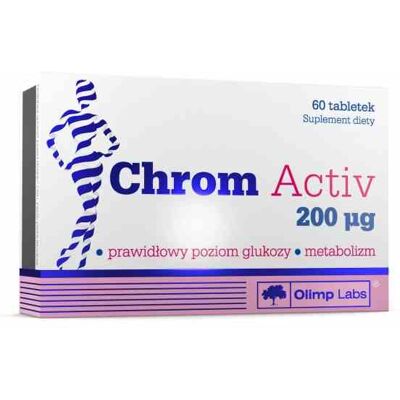 Olimp Chrom Activ 200 mcg 60 tabletek Olimp Chrom Activ 200 mcg 60 tabletek