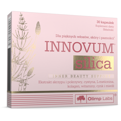 Olimp Labs Innovum Silica - Wspiera zdrowie włosów, skóry i paznokci - Suplement diety Olimp Labs Innovum Silica - Wspiera zdrowie włosów, skóry i paznokci - Suplement diety