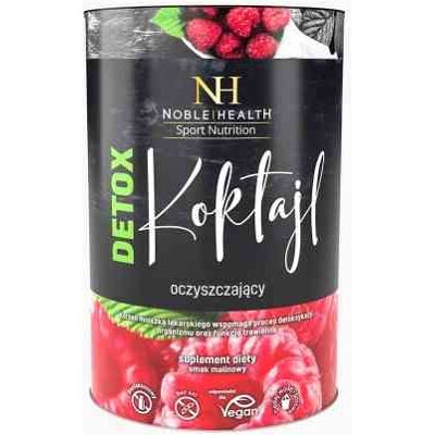 Noble Health Koktajl oczyszczający malinowy 150g Noble Health Koktajl oczyszczający malinowy 150g