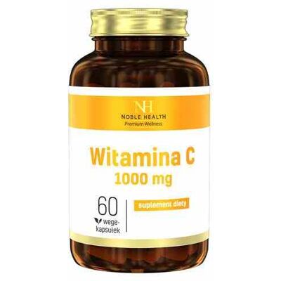 Noble Health Witamina C 1000 mg 60 kapsułek Noble Health Witamina C 1000 mg 60 kapsułek