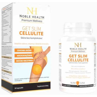 Noble Health Get Slim Cellulite 30 kapsułek Noble Health Get Slim Cellulite 30 kapsułek