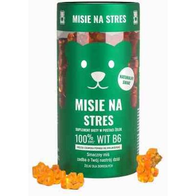Noble Health Misie na stres 60 żelek Noble Health Misie na stres 60 żelek