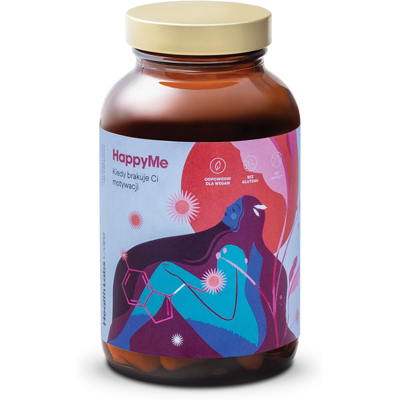 HealthLabs HappyMe - Wsparcie stresu i mózgu - 120 kapsułek HealthLabs HappyMe - Wsparcie stresu i mózgu - 120 kapsułek