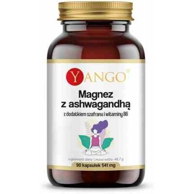 Yango Magnez z ashwaganhą 90 kapsułek Yango Magnez z ashwaganhą 90 kapsułek