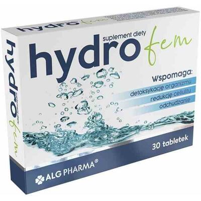 ALG Pharma HydroFem Diuretyk 30 tabletek - Odchudzanie ALG Pharma HydroFem Diuretyk 30 tabletek - Odchudzanie