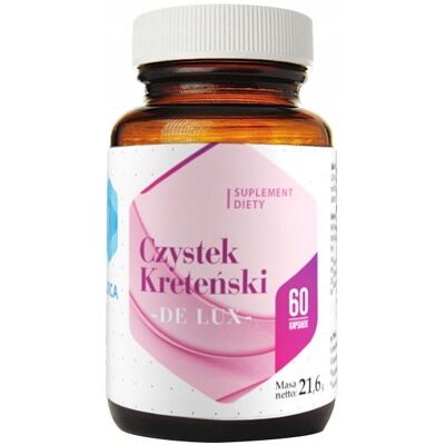 HEPATICA Czystek Kreteński de lux 60 kapsułek HEPATICA Czystek Kreteński de lux 60 kapsułek